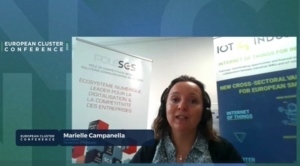 Marielle Campanella (photo), coordinatrice du projet IoT4Industry