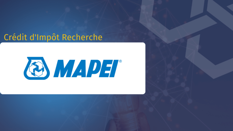 Mapei - crédit impôt recherche