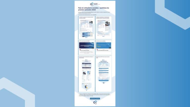 Payroll and social security contributions: summary of the first half of 2025 Banner