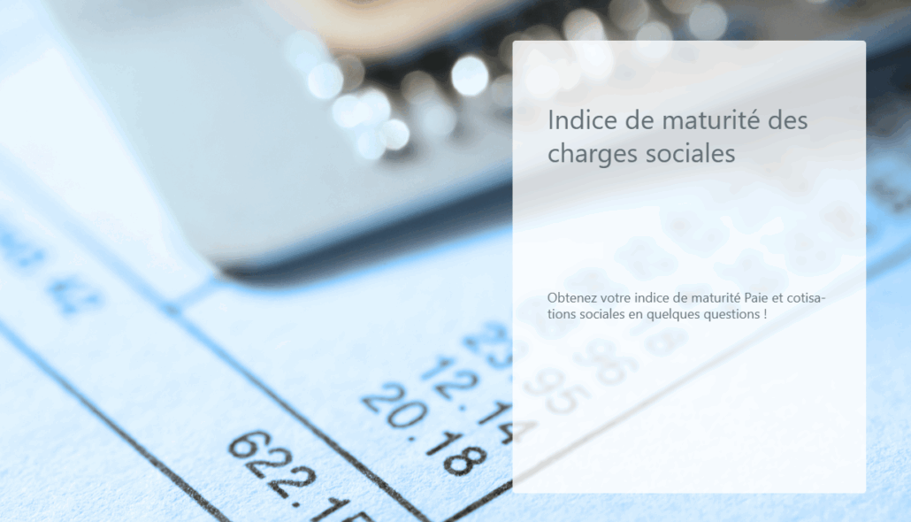 maturité charges sociales