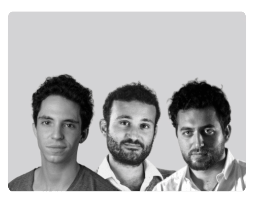 David Baruchel, Mickaël Coenca et David Flak, co-fondateurs de STFU, experts en accélération de l'innovation durable.