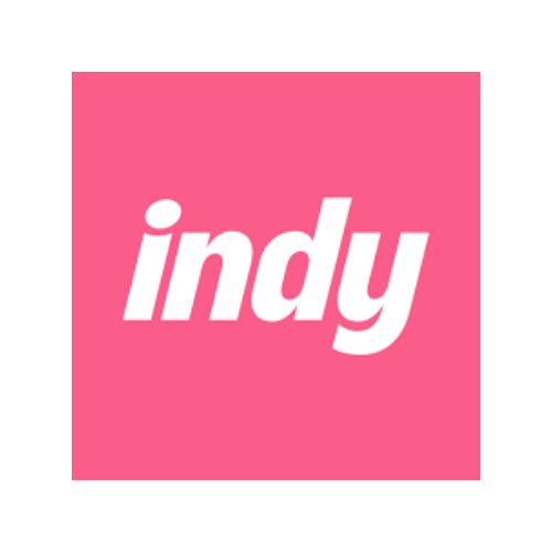 Logo Indy, Fintech partenaire de G.A.C. Group pour l'optimisation et la sécurisation du crédit impôt recherche.