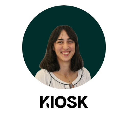 Erika Su, Consultante RSE chez Kiosk, Spécialiste de l’Implémentation ESRS Portrait d'Erika Su, Consultante RSE chez Kiosk, experte en reporting de durabilité.